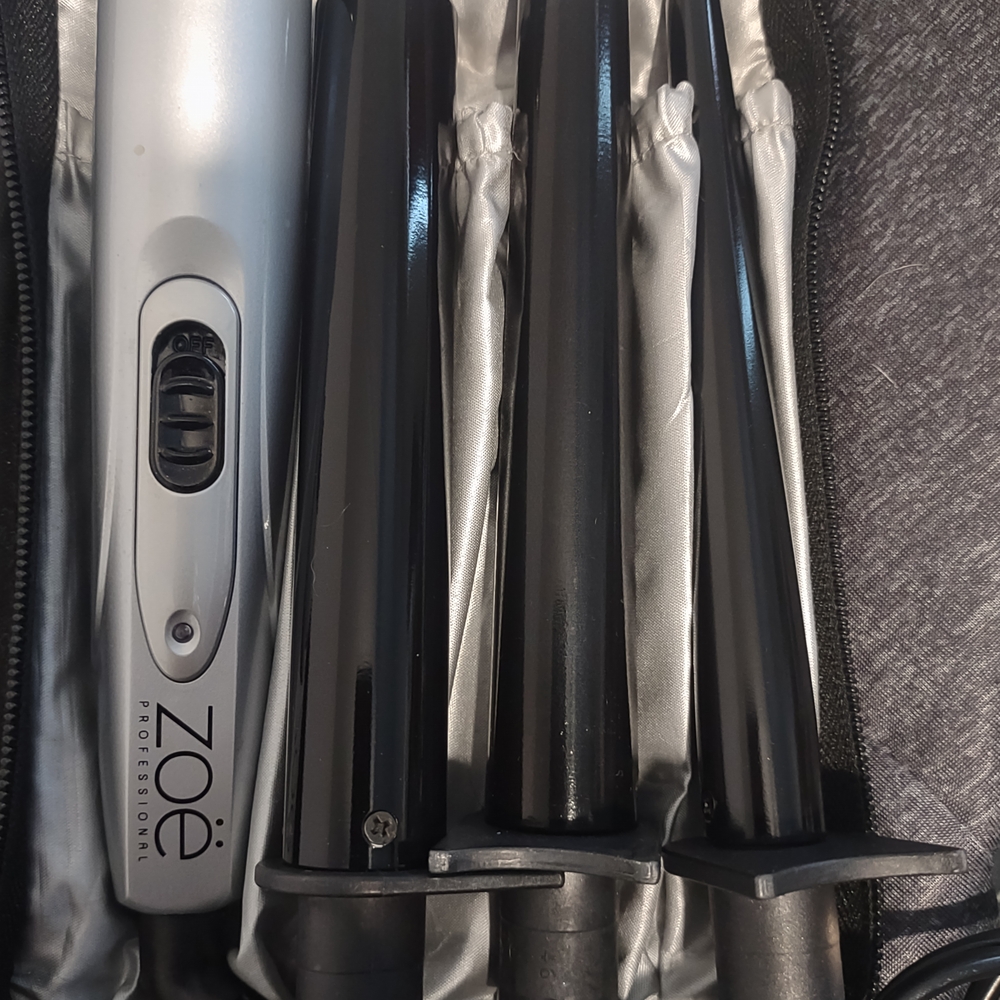 Zoe Professional Curling Wand Set